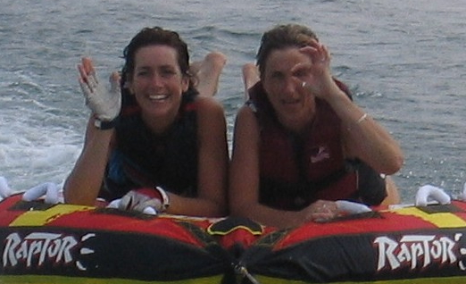 The gal on the left! (hint, that is her sister class of 1978 with her)